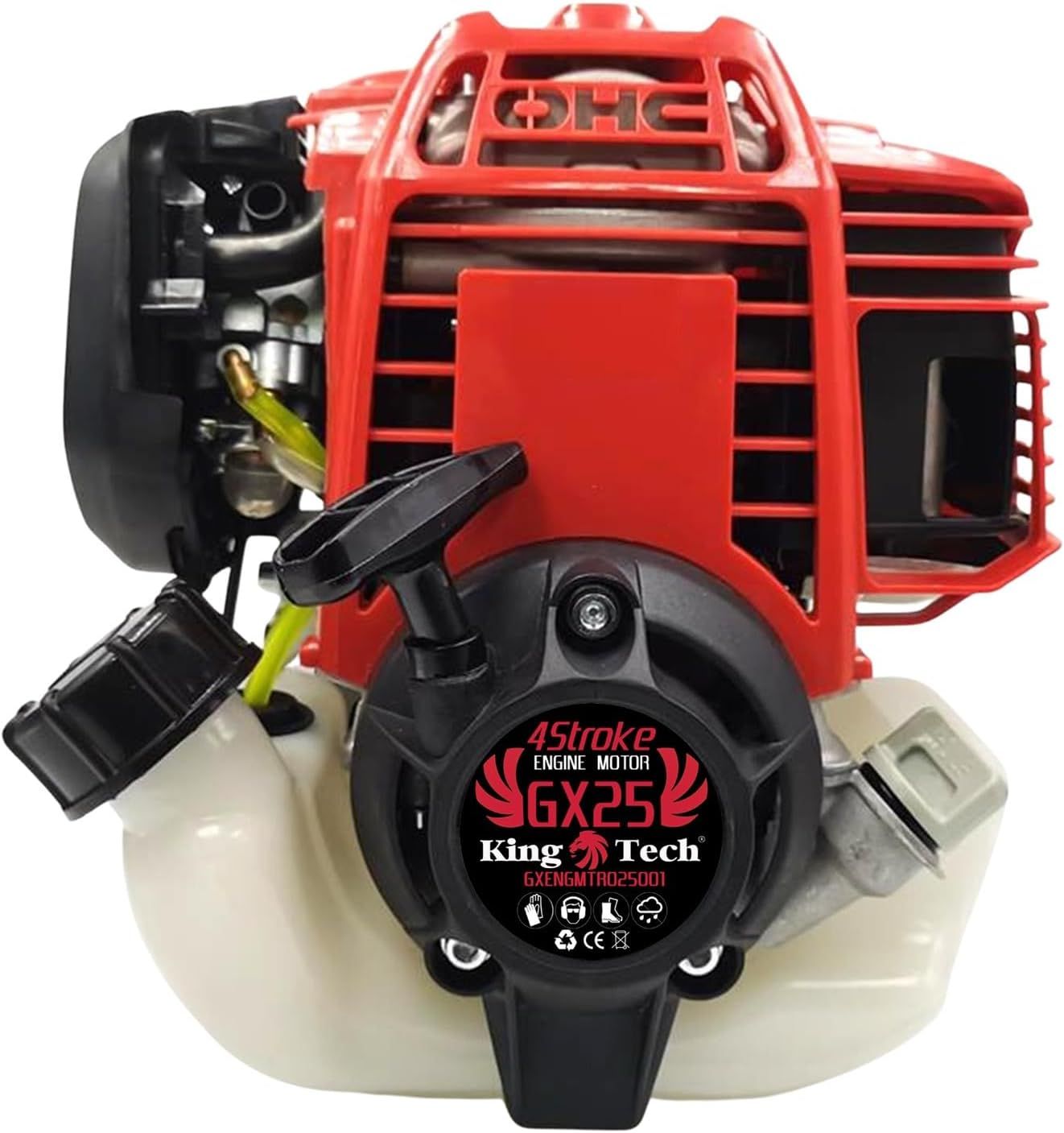 Powerful 25cc 4-Stroke Engine for Brushcutter Trimmer - Compatible with Honda GX25