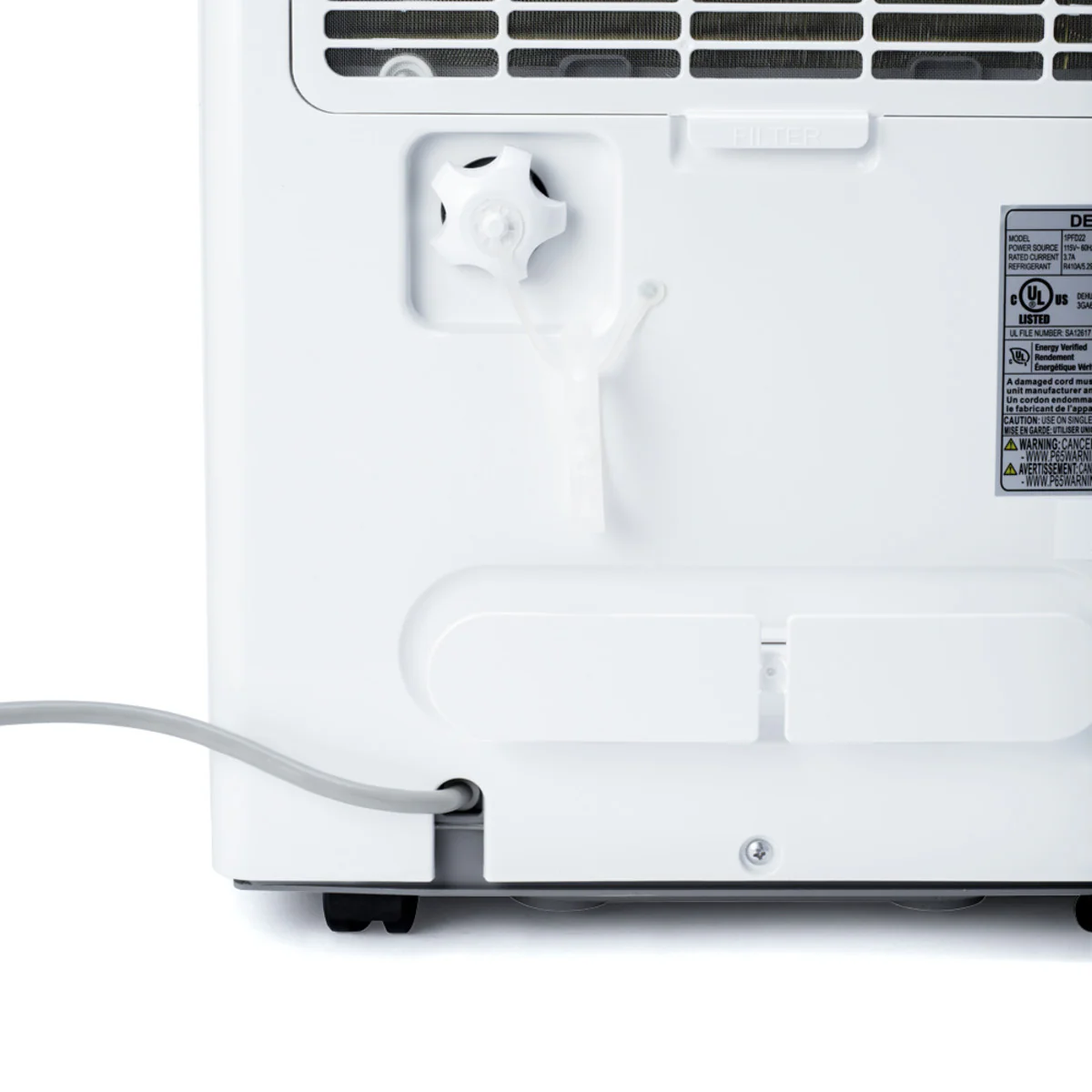 22-Pint ENERGY STAR Luchtontvochtiger met continue afvoer, ultrastille werking �C ideaal voor kleine ruimtes en kelders