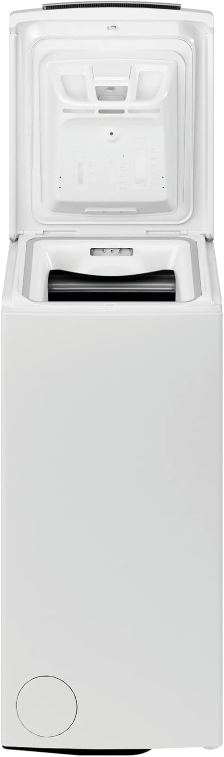Bauknecht WMT Pro Eco 6ZB Toplader-Waschmaschine / 6 kg / 1200 UpM/Antiflecken-Programm/FreshFinish/ZEN Technology/Startzeitvorwahl/SoftOpening/Kurz 30'/ 15° Green& Clean