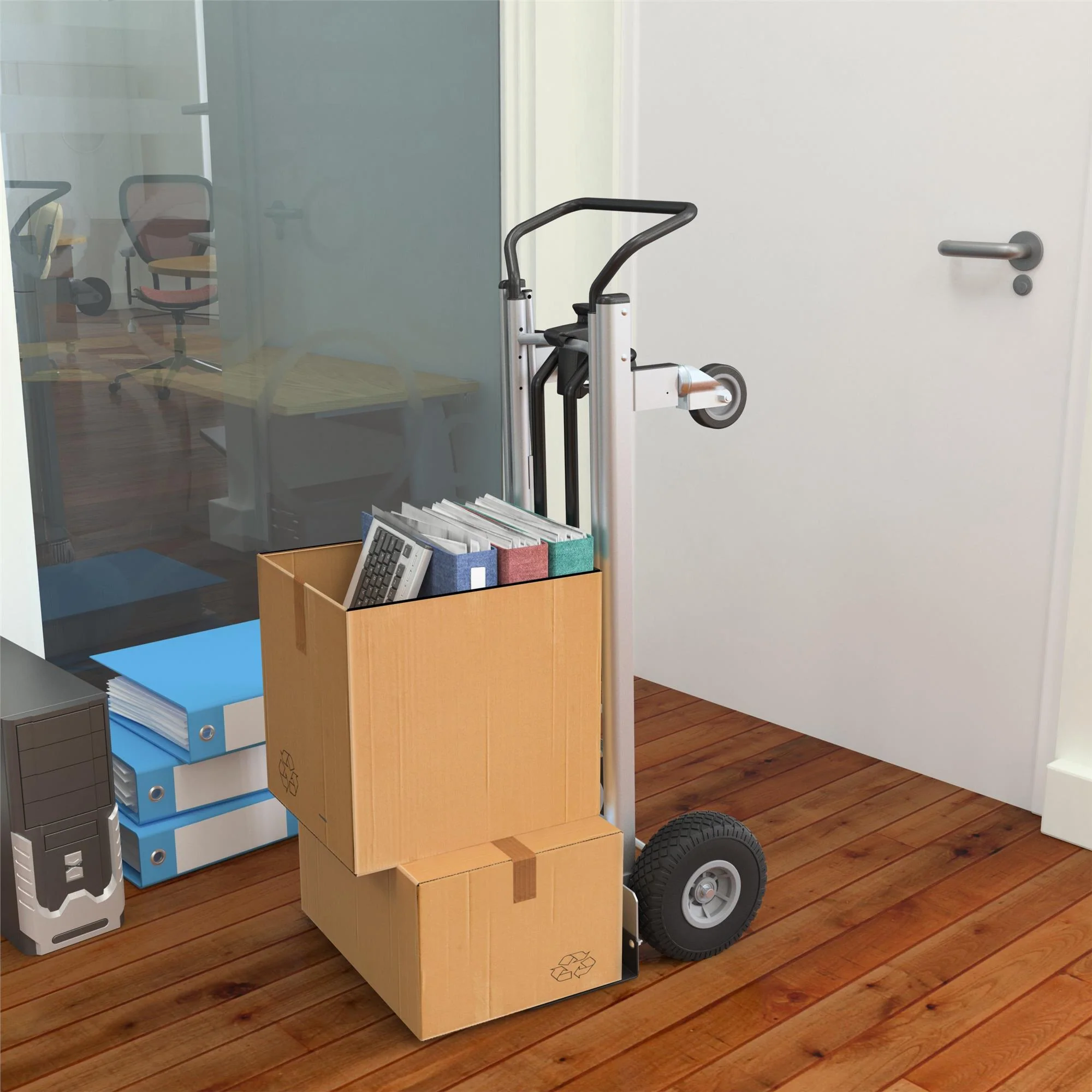 2-in-1 Hybride Steekwagen