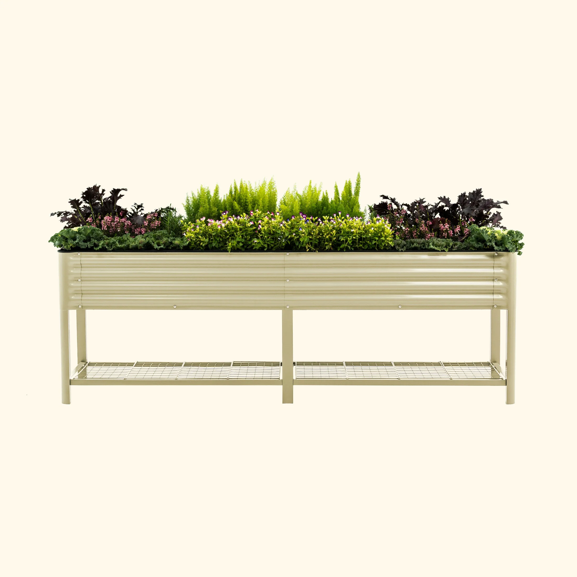 Verhoogde tuinbak �C V-serie 2' x 8'