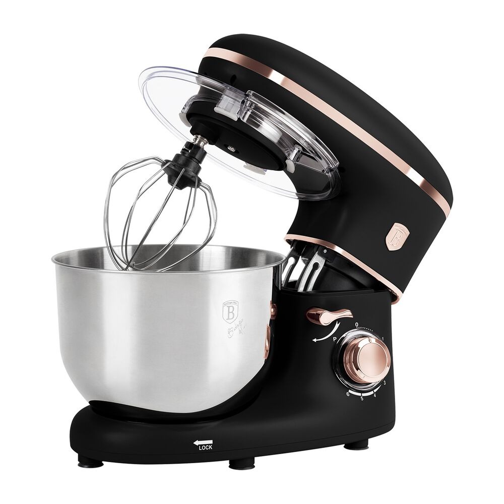 Robot planetarny BerlingerHaus Black Rose, 1300 W, 6 l, 3 końcówki