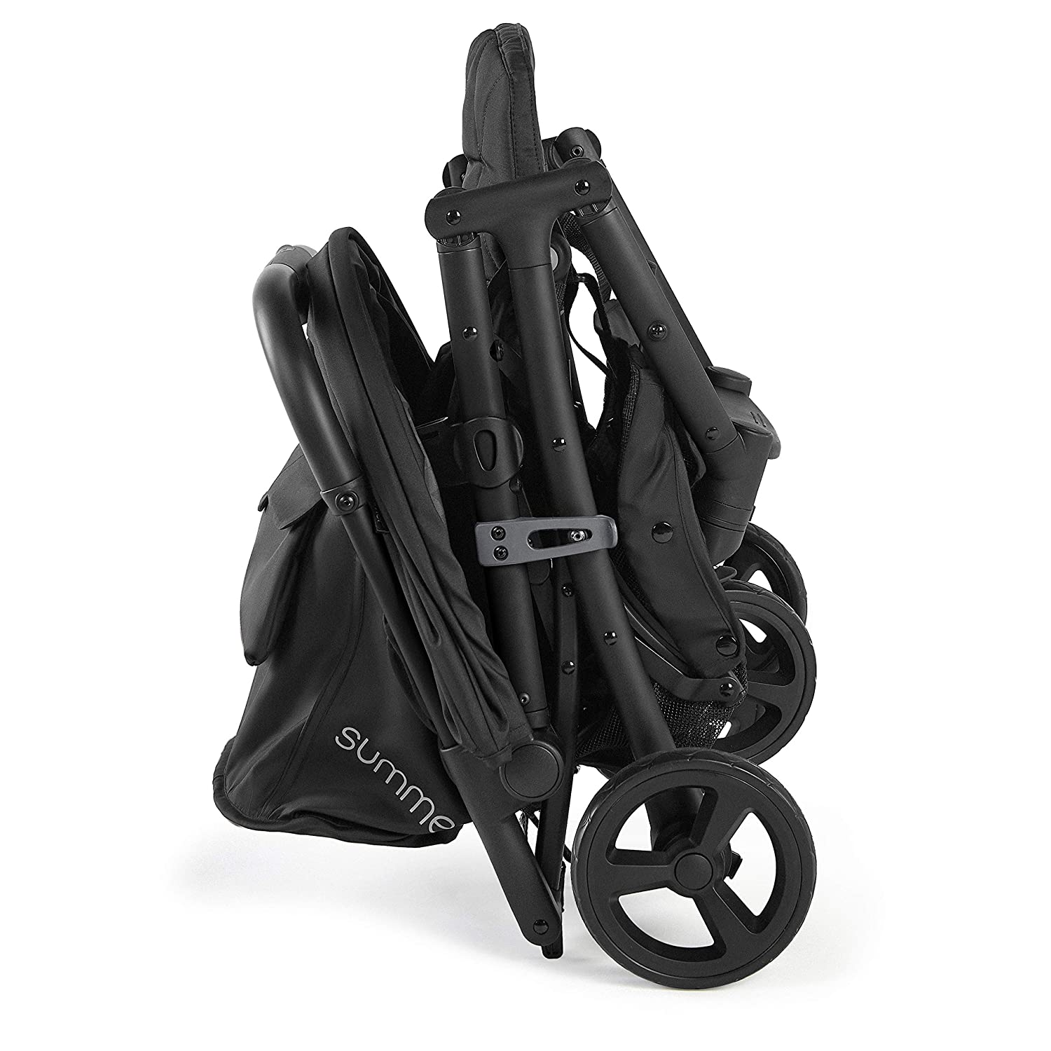 3Dpac CS+ Double Stroller Black ?C Car Seat Compatible Baby Stroller ?C Lightweight Stroller with Convenient One-Hand Fold