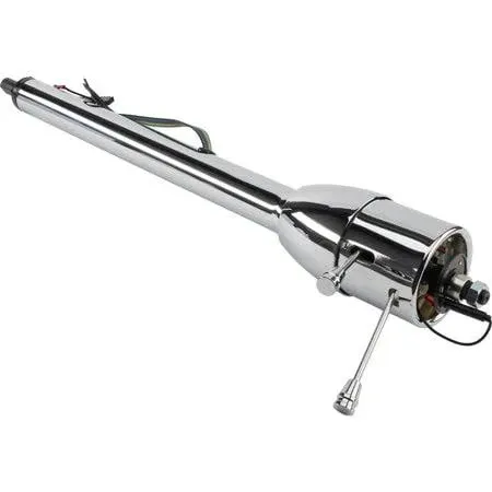 Speedway Motors 91032976 Standard GM 5-Position Tilt Steering Column, 33 inch Long, Chrome