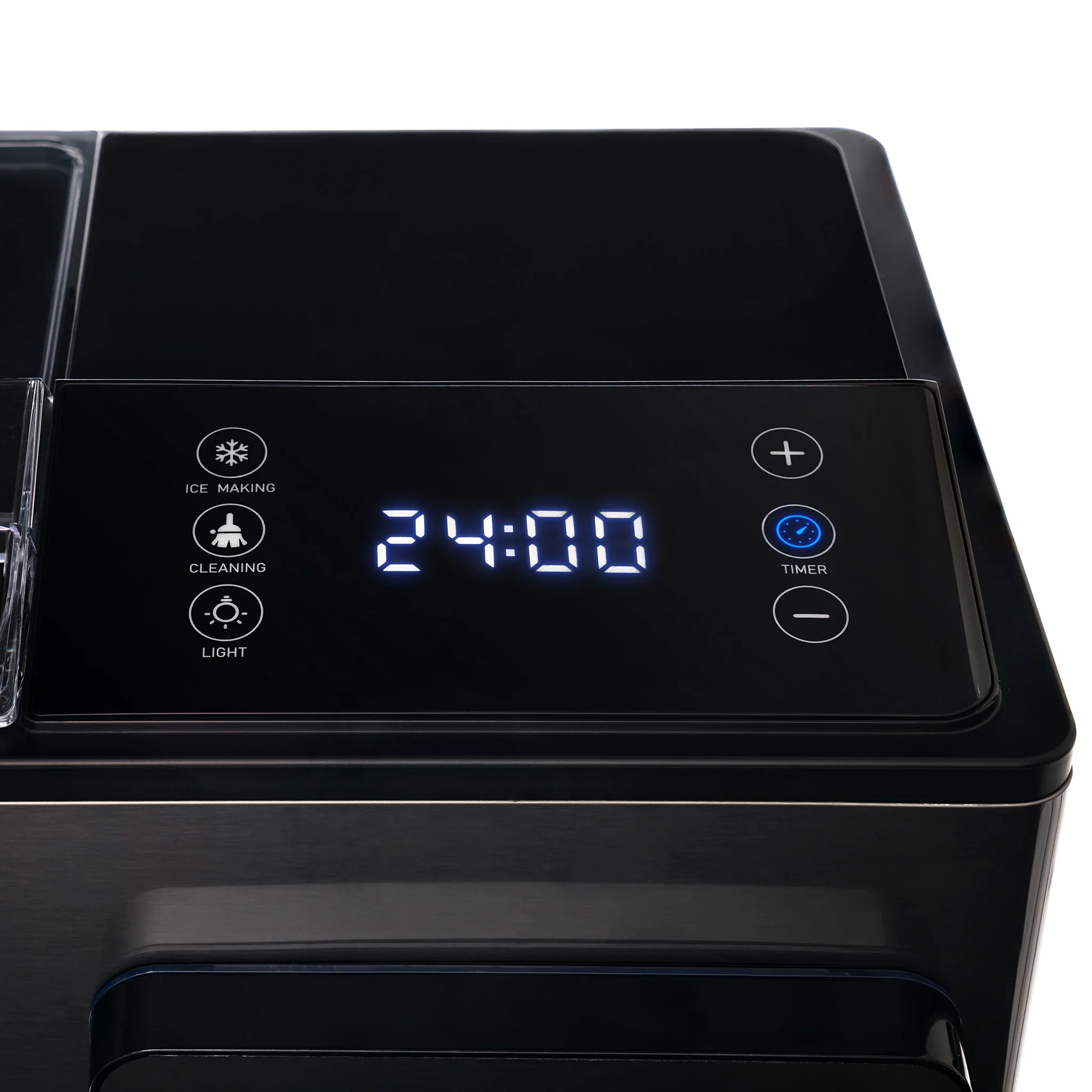 2025 Luma? Bovenblad Ijsmachine, Nugget Ijs, 44 lbs/dag, Zwart Roestvrijstaal