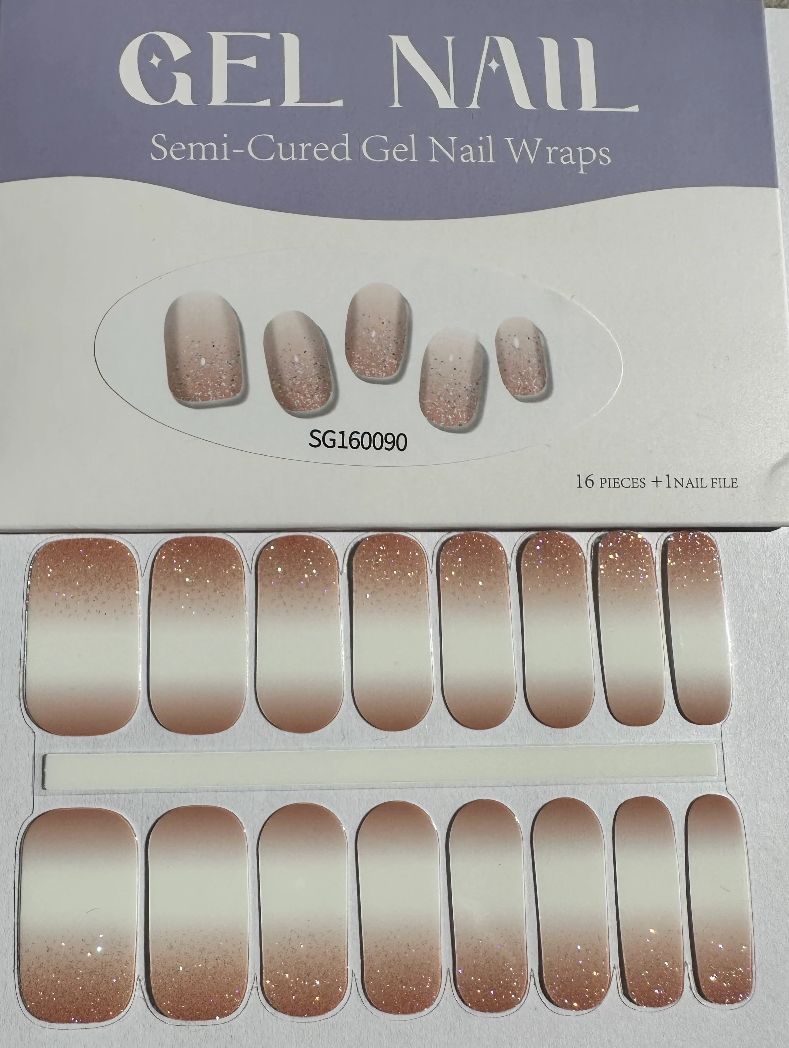 Babyboomer Nude Glitter Gel