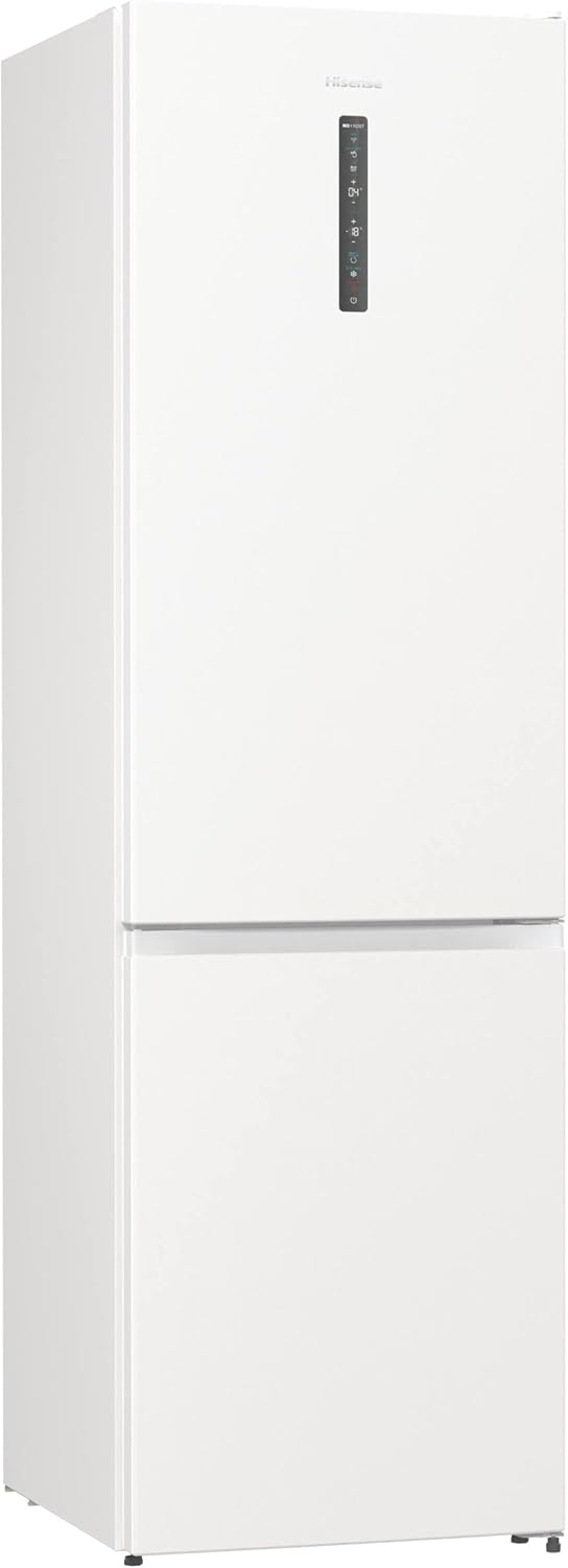 Hisense RB470N4SWC2 - Kühlschrank Premium Combi, No Frost, 2 M hoch, Klasse C, Flaschenhalter, AdaptCool-Technologie, umkehrbare Tür, leise 35 dB,