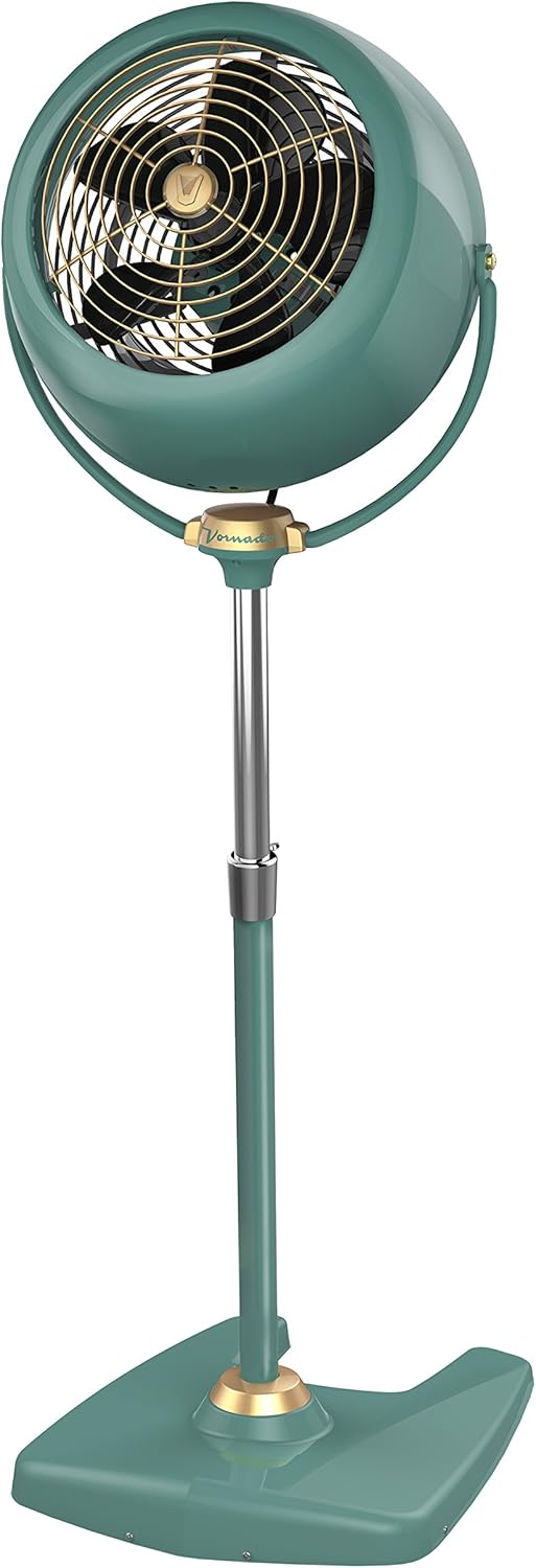 Vornado VFAN Sr. Pedestal Vintage Air Circulator Fan, Green