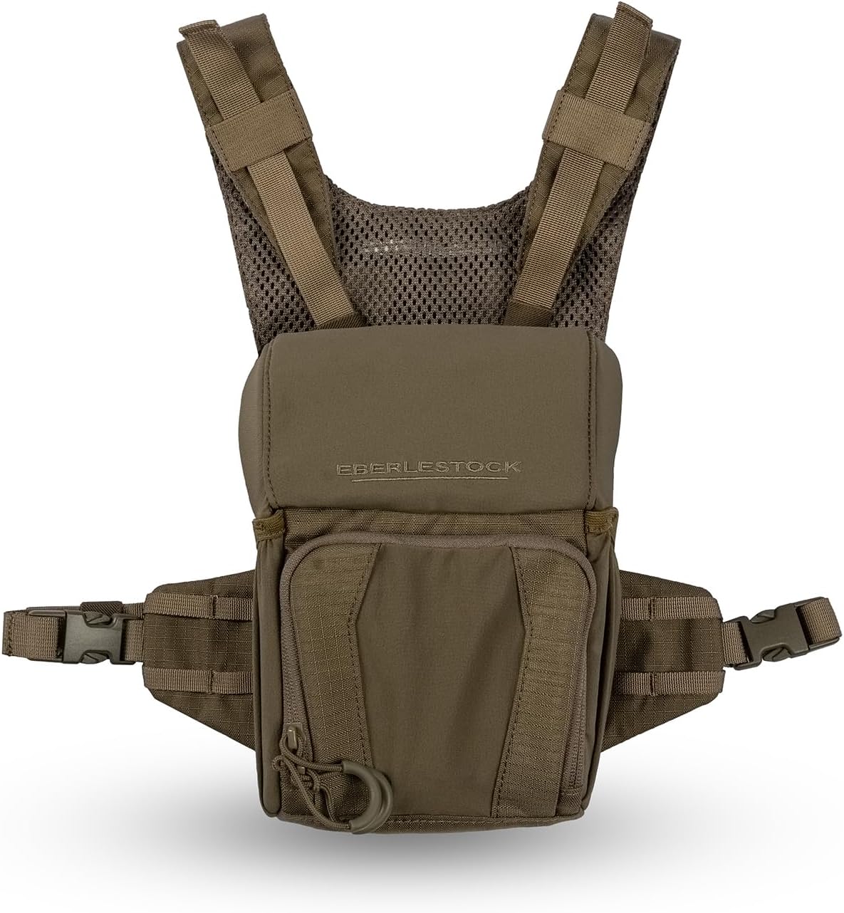 Eberlestock Recon Modular Bino Pack – Fortschrittliches Fernglas-Gurtsystem mit anpassbaren Aufsätzen – Dry Earth – groß