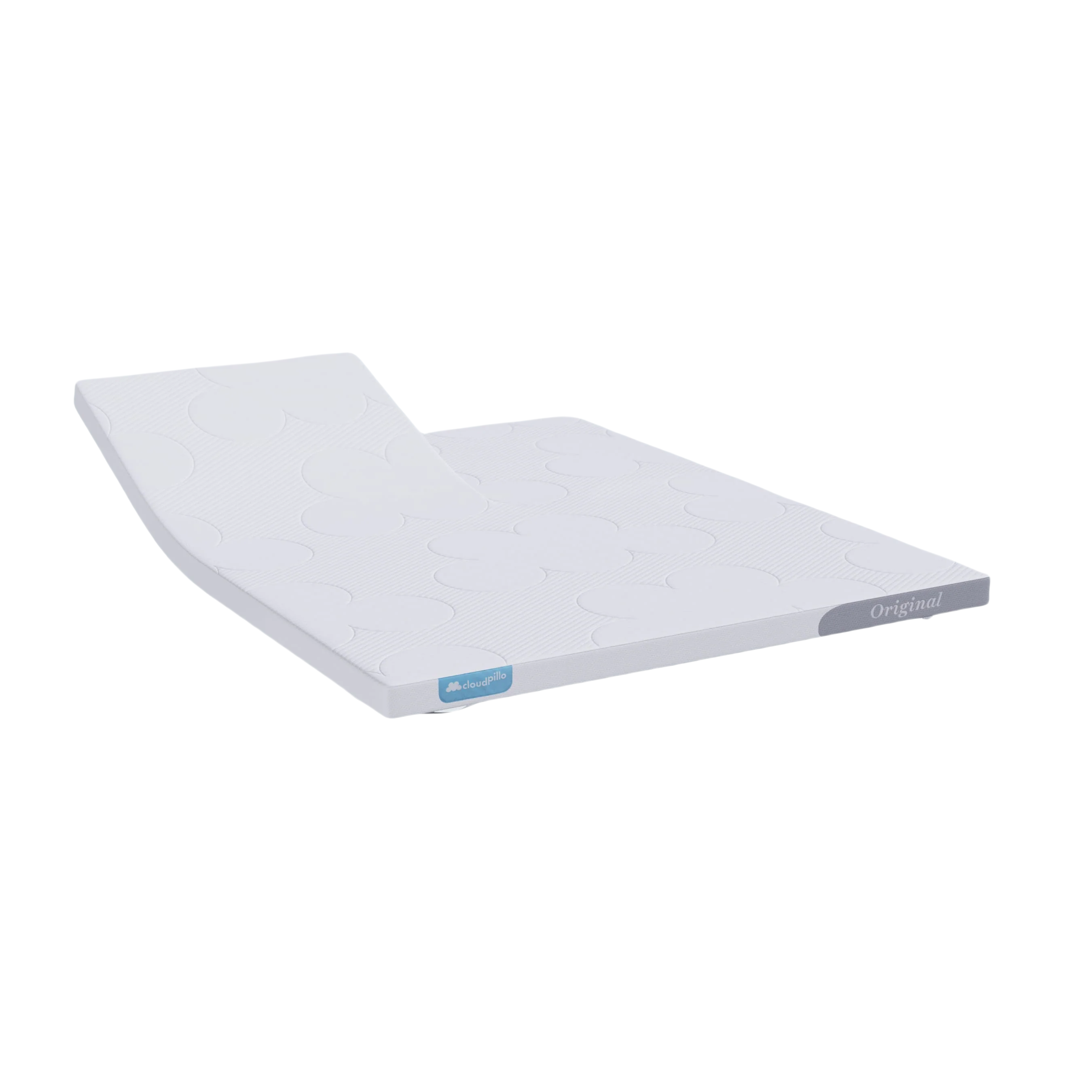 Cloudpillo Splittopper Original �C Luxe Traagschuim Topper voor Verstelbare Bedden �C Ademend & Drukverlagend