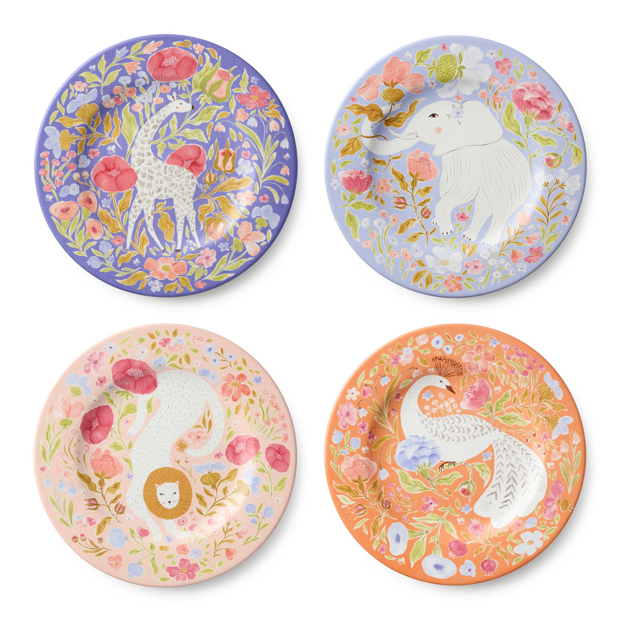 Giraffe Menagerie Salad Plate 9