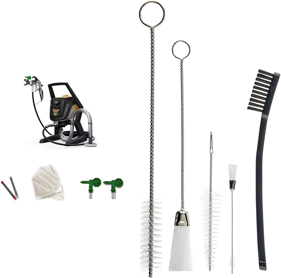 WAGNER Airless Farbsprühsystem Control Pro 350 M für Wandfarben, Latexfarben, Lacke & Lasuren, 15 m²-2 min, Druckregulierung, 110 bar, Schlauch 15 m