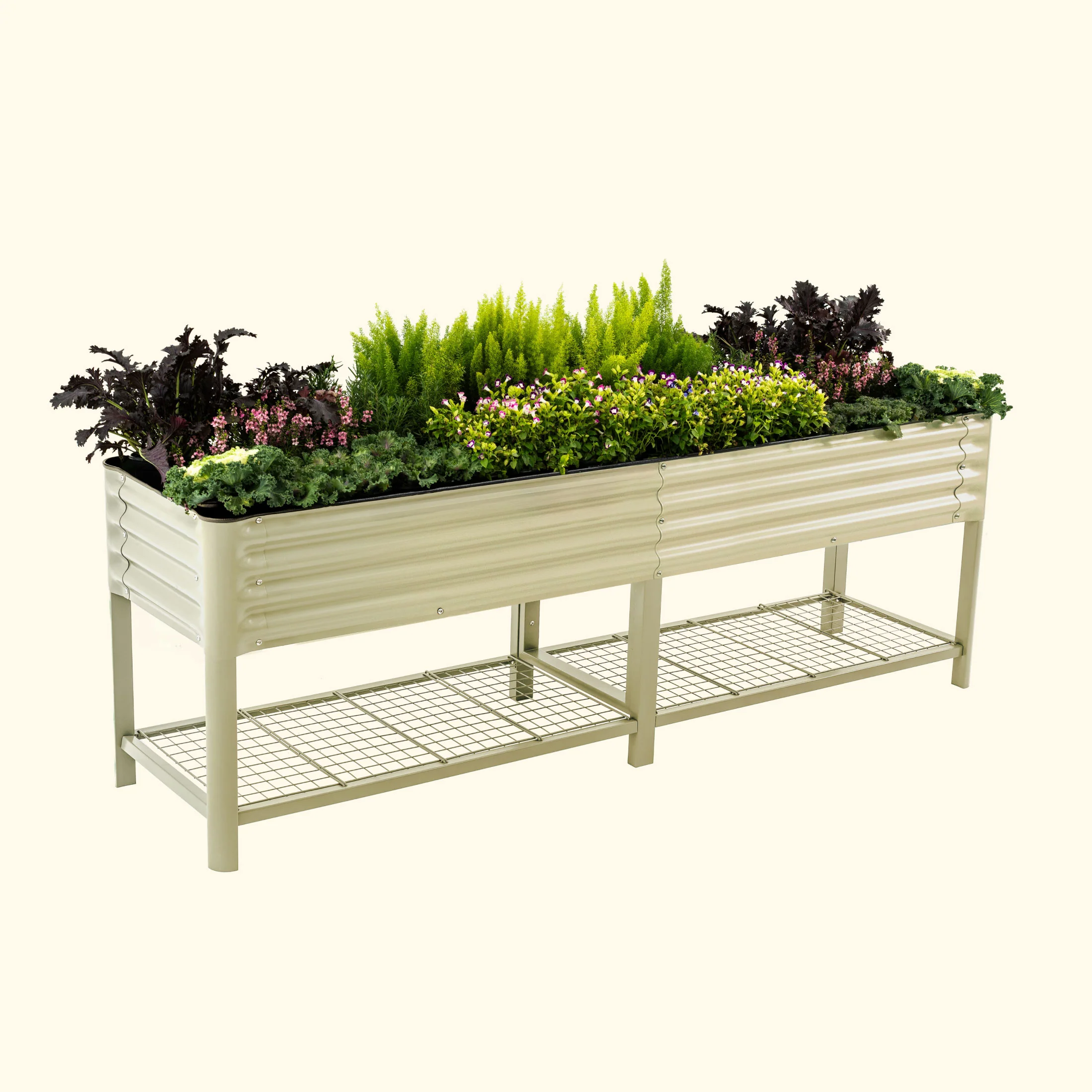 Verhoogde tuinbak �C V-serie 2' x 8'