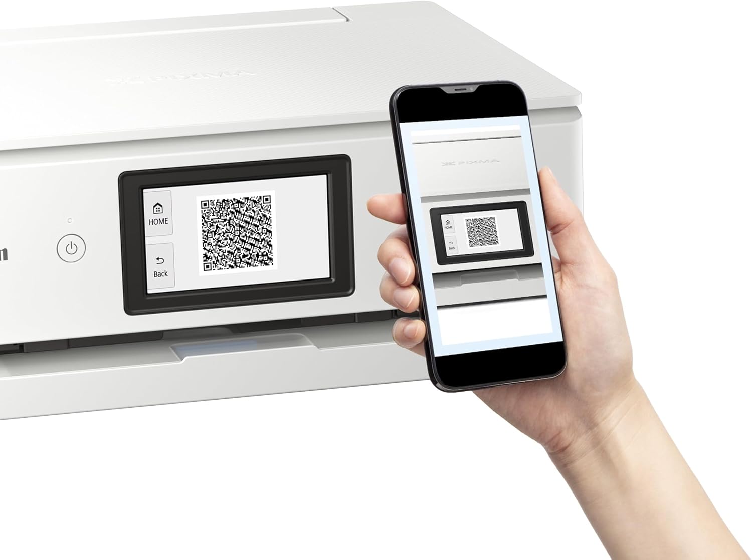 Canon PIXMA TS8750 Multifunktionsdrucker 3in1 (Tintenstrahl,Drucken, Kopieren, Scannen, A4, 10,8 cm Touch LCD, WLAN, Duplexdruck, 2 Papierzuführungen, 2 x 100 Blatt, 6 Separate Tinten) schwarz