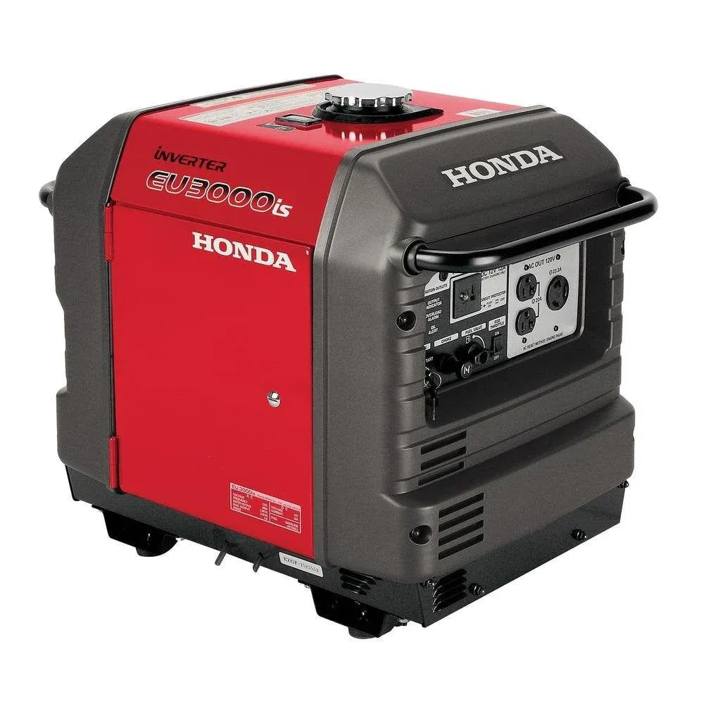 3000-Watt Gasoline Powered Electric Start Portable Generator