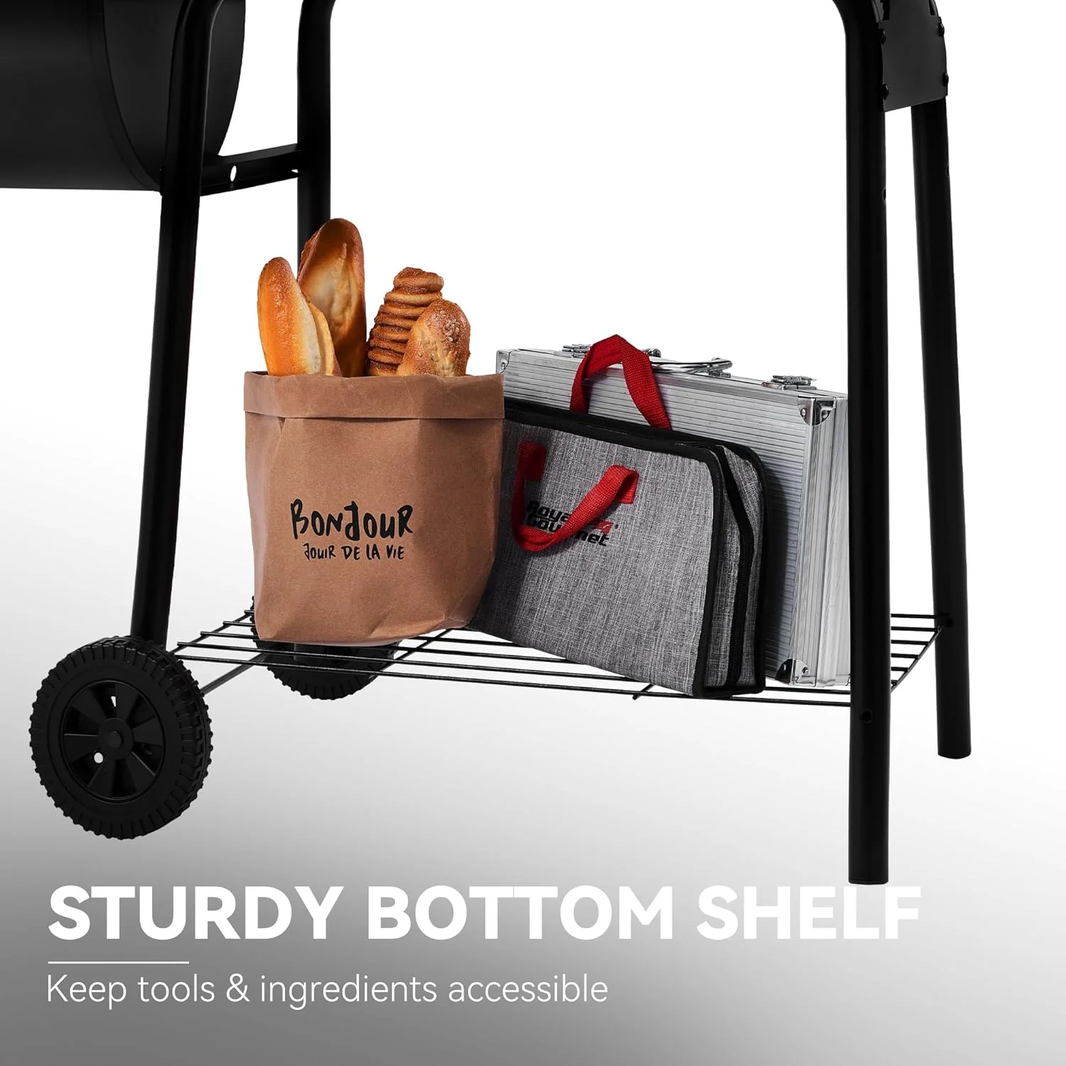 Royal Gourmet CC1830S BBQ Charcoal Grill and Offset Smoker | 823 Square Inch cooking