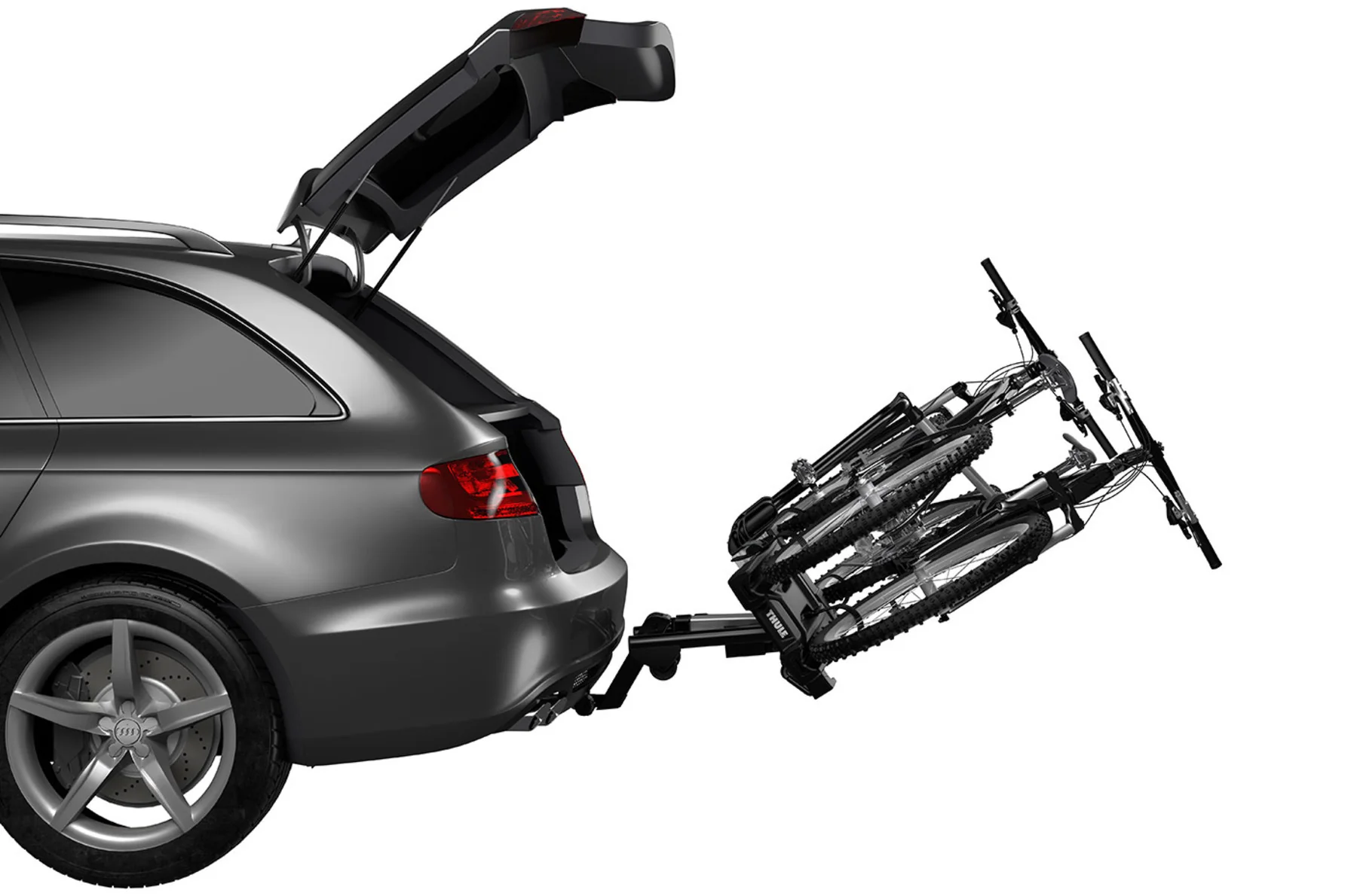 2025 Thule EasyFold XT 2 Opvouwbare Fietsendrager voor Trekhaak ?C Voor 2 Fietsen