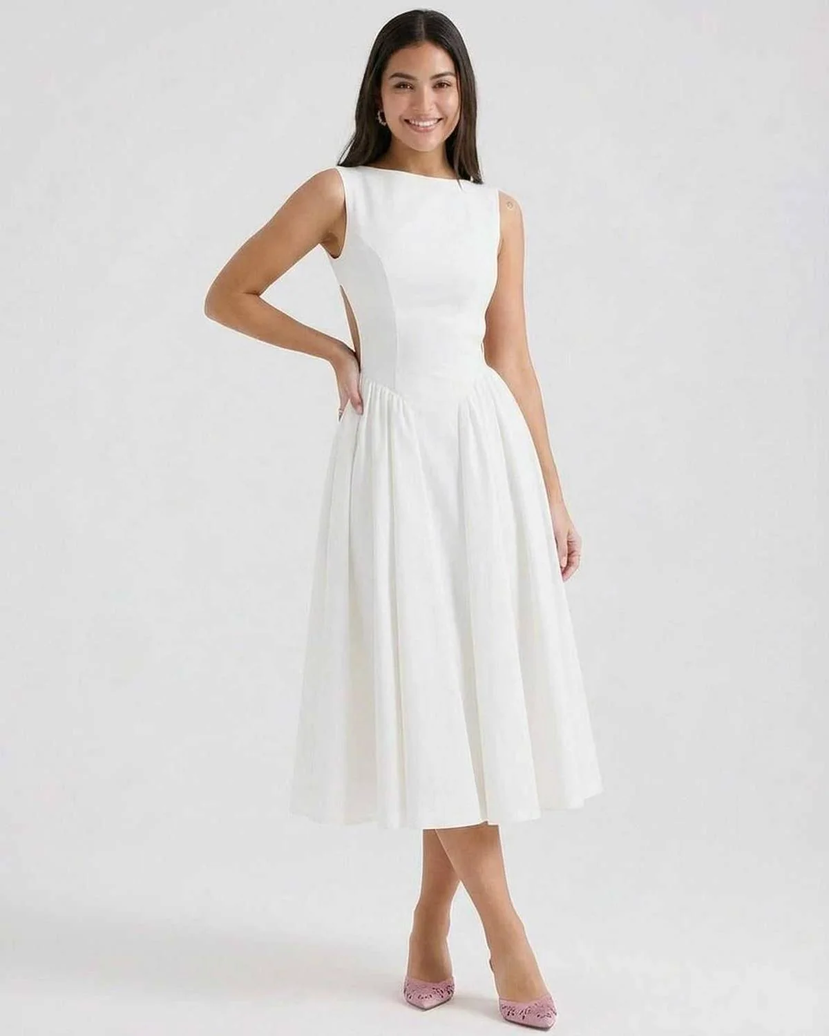 Midi-Kleid