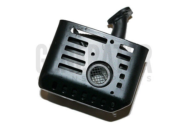 Baja Motorsports Warrior Heat Mini Bike Muffler Exhaust Assembly 200cc Parts