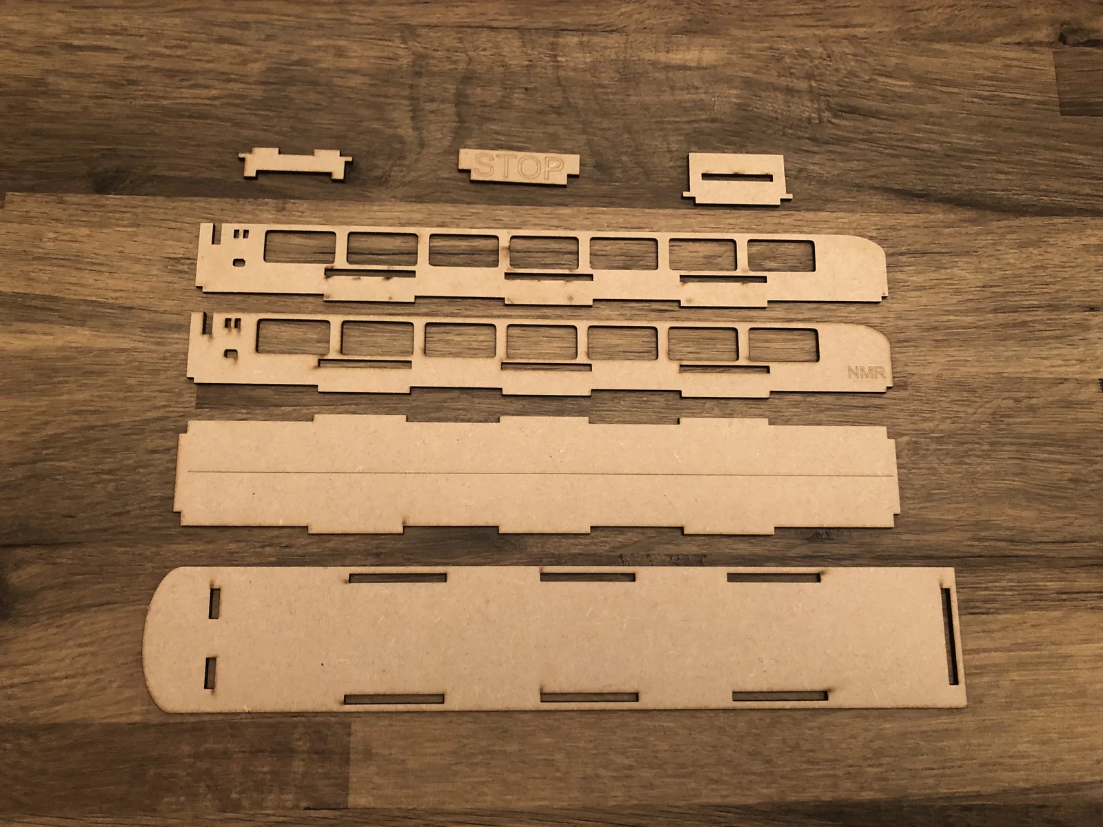 55cm Model Railway Shelf Diorama with Fiddle Stick