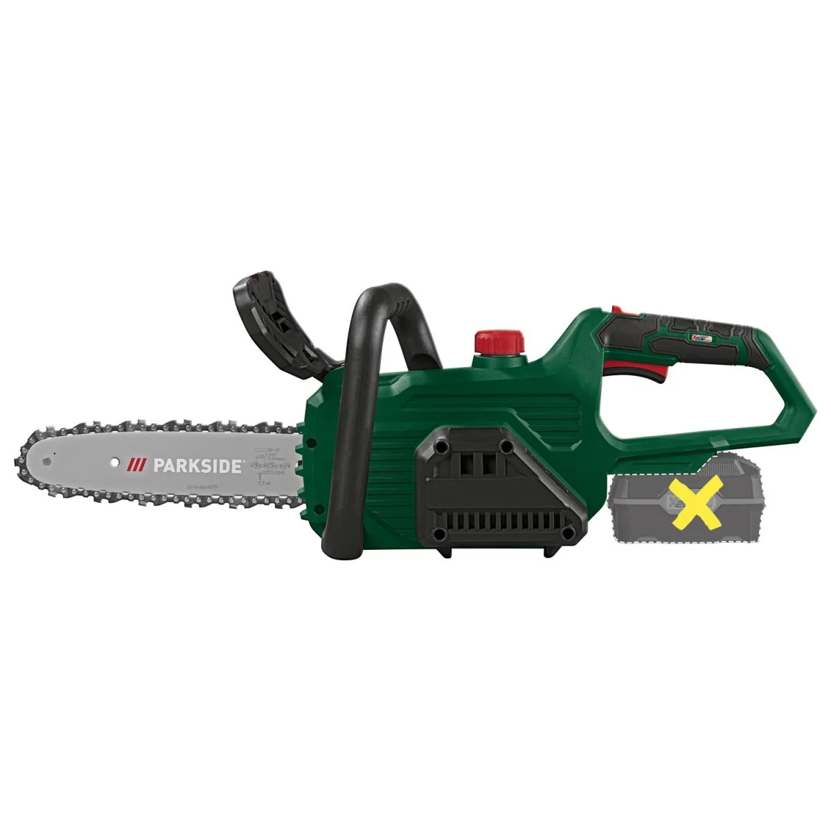 PARKSIDE? 20 V accu-kettingzaag ?PAKS 20-Li E5?, zonder accu en oplader - B-keus als nieuw