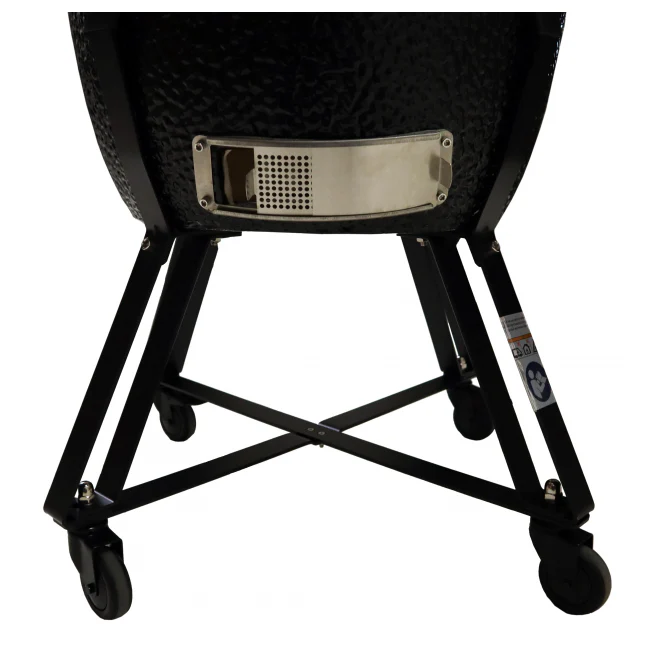 Kobe Kamado Holzkohlegrill Professional XL Black Edition, 23,5 , 113x81x113 cm