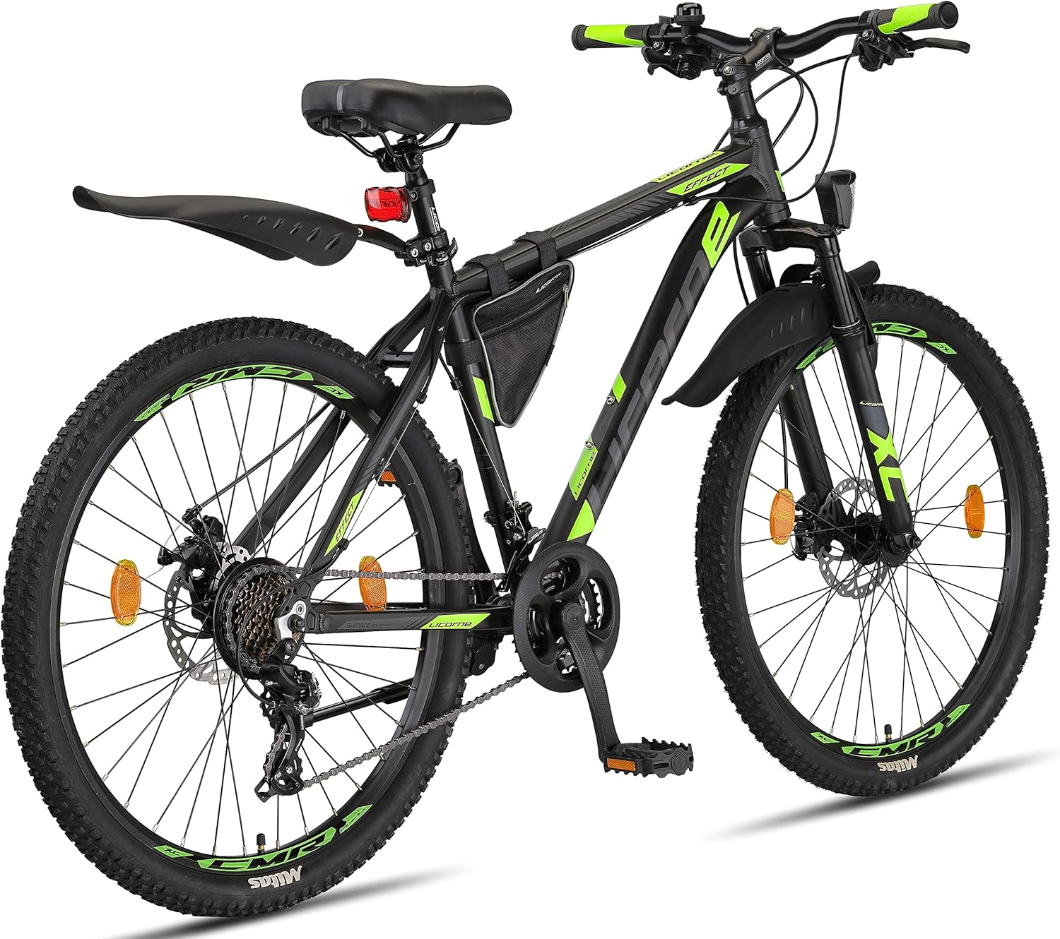 Licorne Bike Effect Premium Mountainbike Aluminium Discbremse Jungen Mädchen 21 Gang