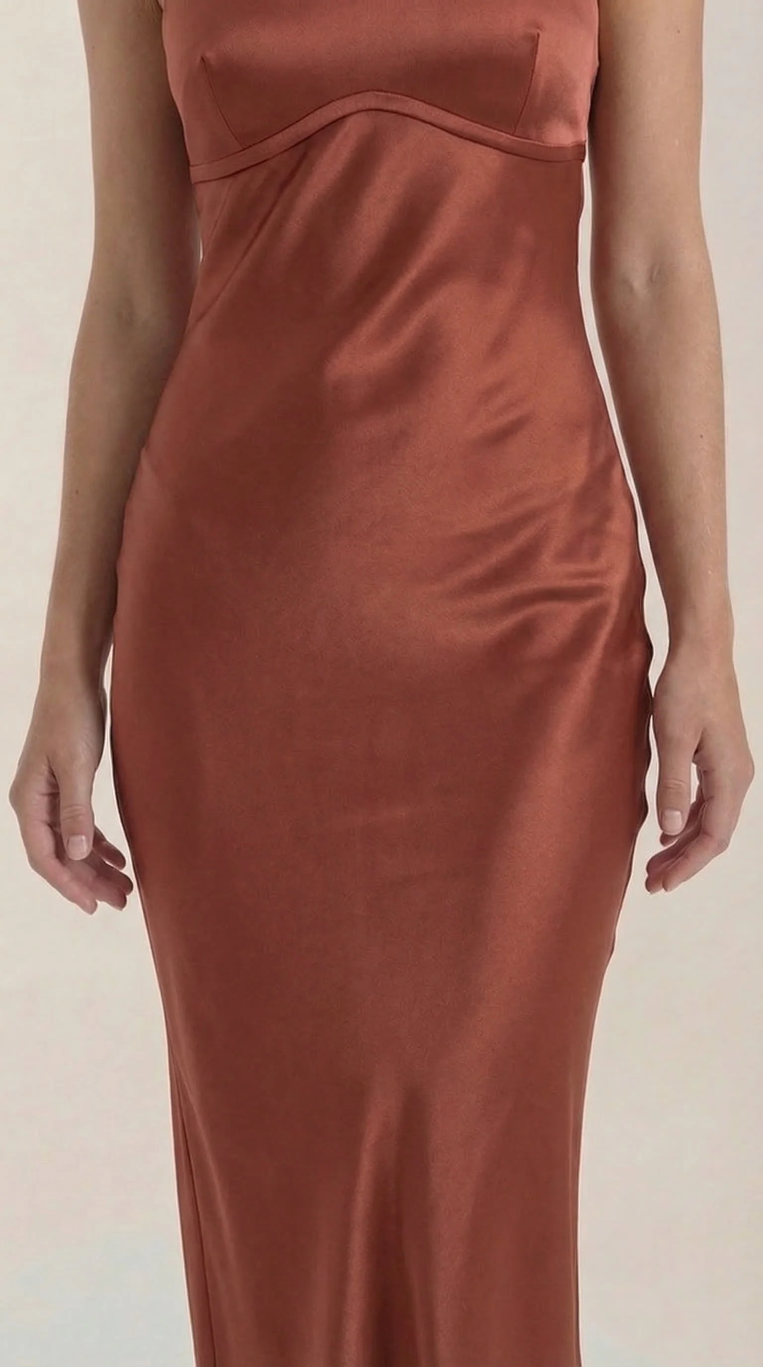 Slip-Maxikleid