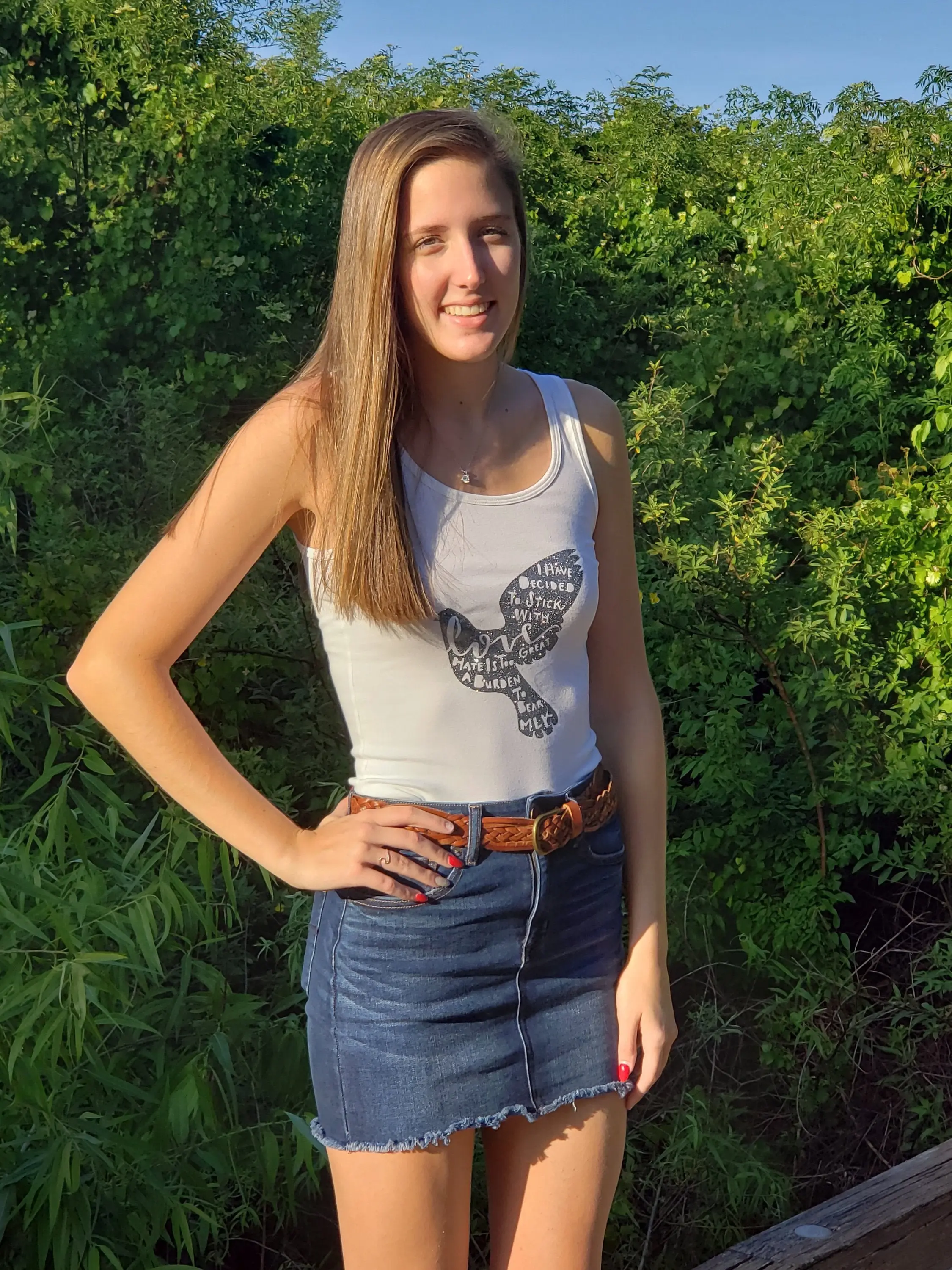 Ladies MLK Tank Top. I have decided to stick with love tank.