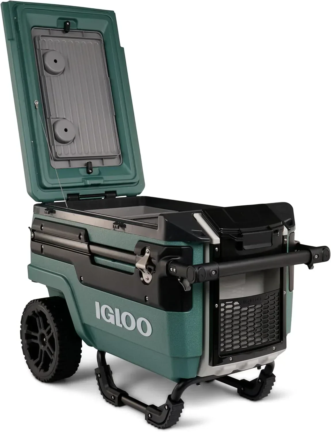 70Qt Wheeled Cooler Insulated Hard Shell Ice Chest