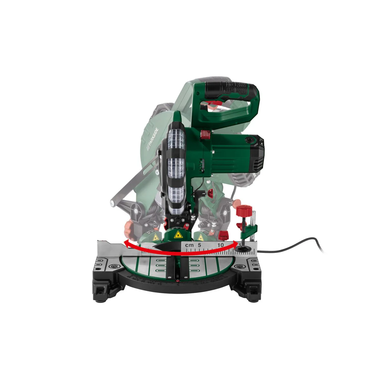 PARKSIDE? Afkort- en verstekzaag ?PKS 1500 C4?, 1500 W, met laser - B-keus, zo goed als nieuw
