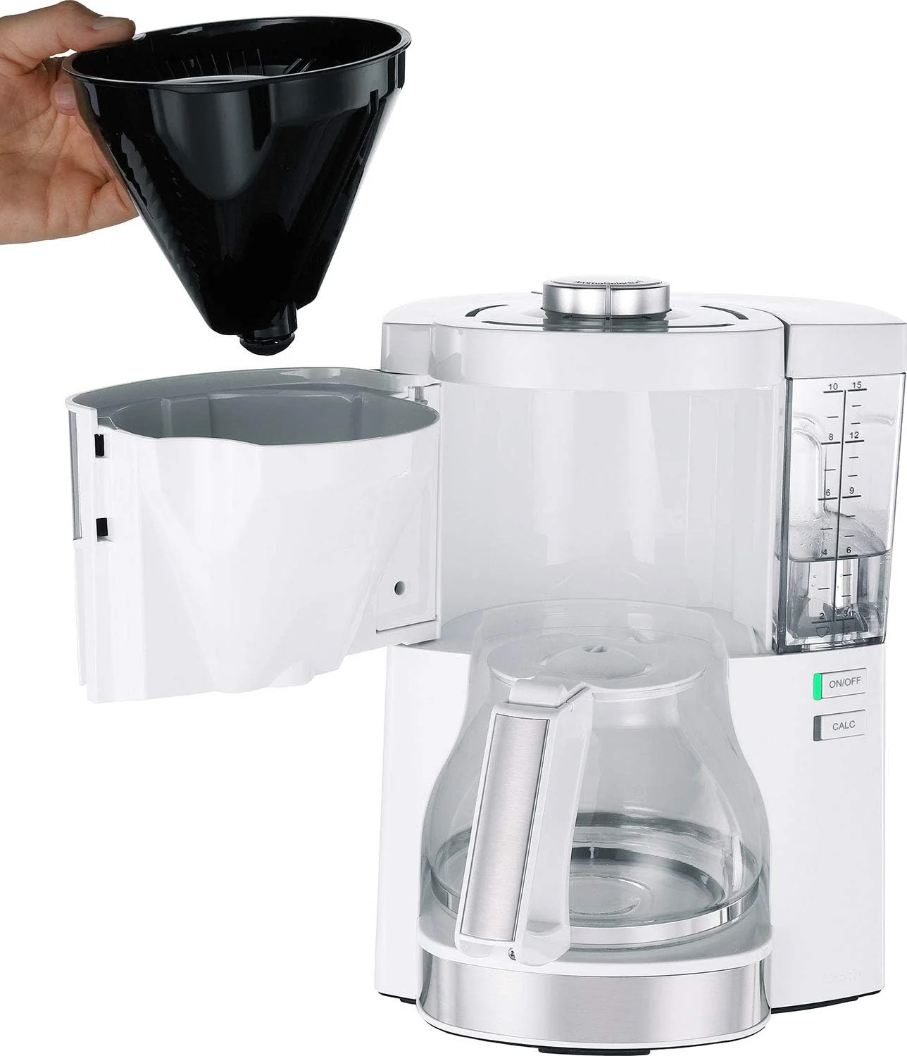 Melitta Look Perfection - Filterkoffiezetapparaat - met thermoskan - druppelstop - 10 kopjes - Zwart (1025-16)