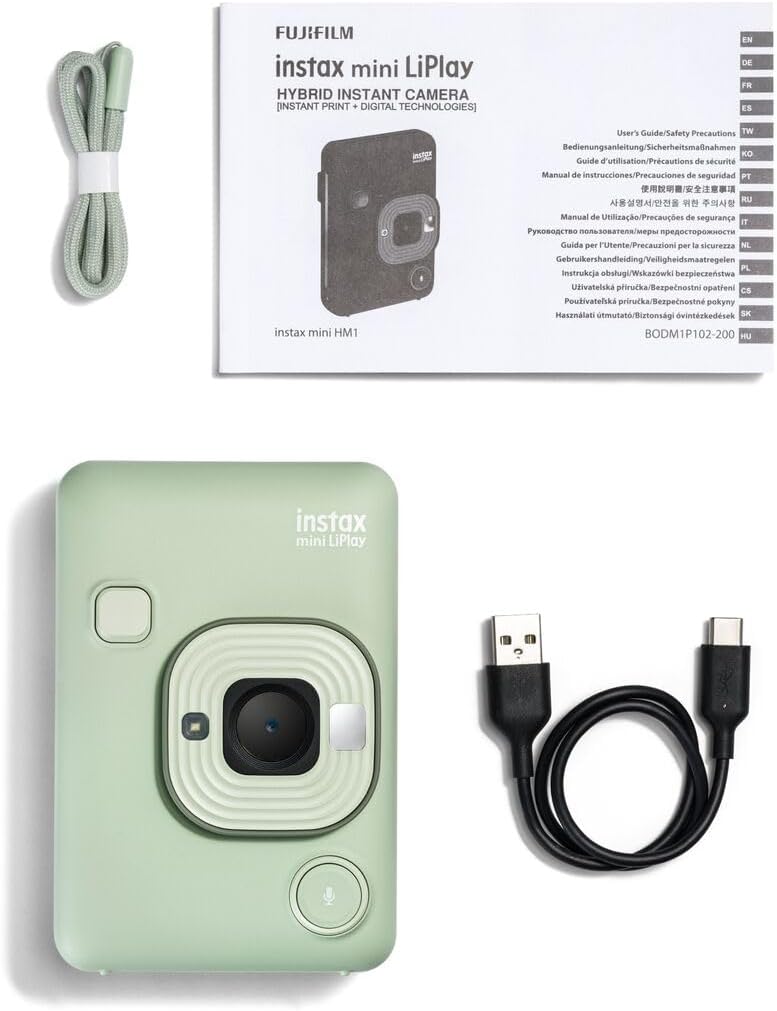 INSTAX mini LiPlay 2 Digital Hybrid Camera