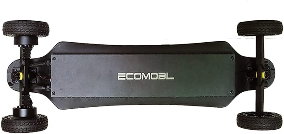 Electric Skateboard 4000 Watts | 12S3P | 35 mph | 22 Mile Range | 6��� Wheels | Cool Lights | �C Black