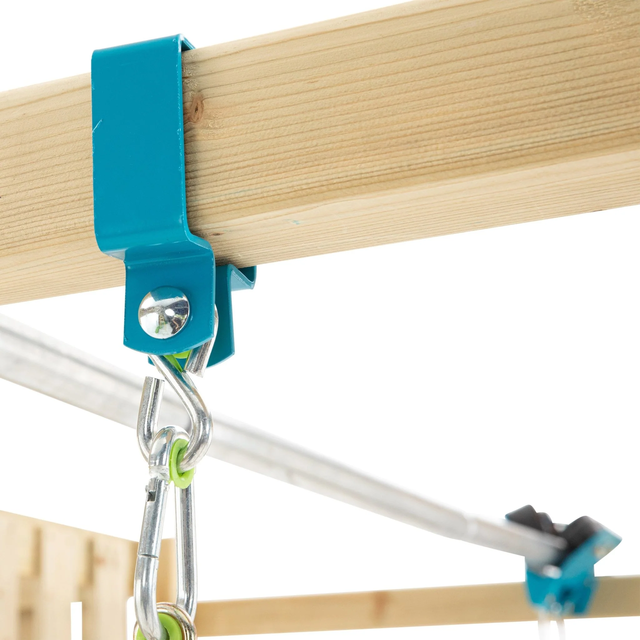TP Skywood Houten Klimtoren met Golvenglijbaan, Sky Deck, Skyline & Flying Fox Add-on �C FSC? gecertificeerd
