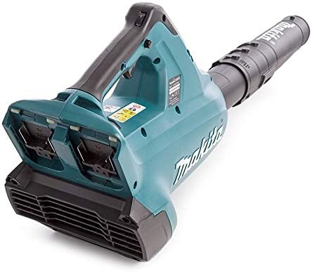 Makita DUB362PT2 Bladblazer, 36 V, 2 Li-ionaccu's, 18 V, 5,0 Ah, +DC18RD-oplader, groen