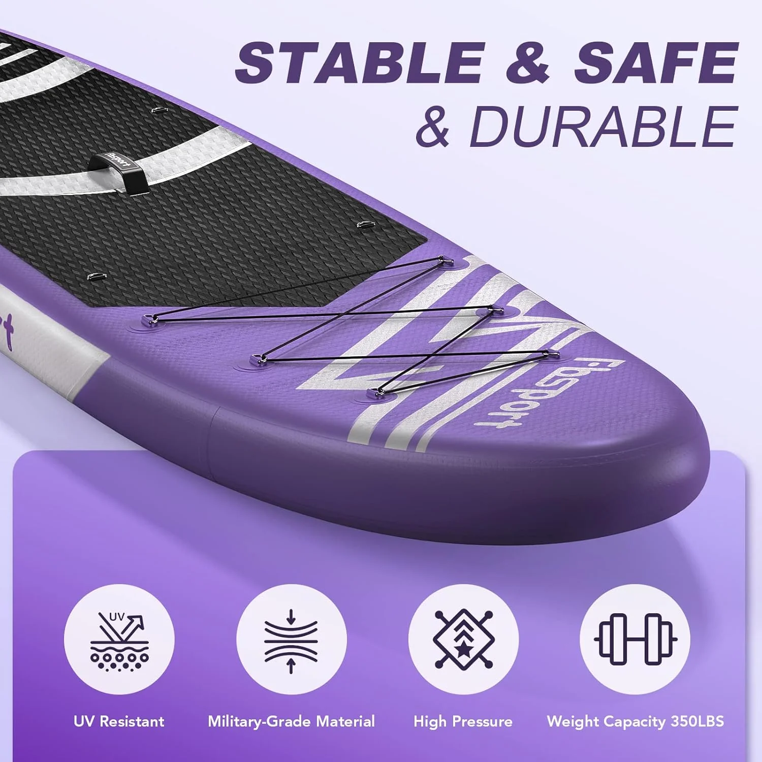 Premium-Stand-Up-Paddle-Board, Yoga-Board mit strapazierf?higem SUP-Zubeh?r und Tragetasche | Breiter Stand, Surf-Kontrolle, rutschfestes Deck, Leine, Paddel und Pumpe f��r Jugendliche und Erwachsene