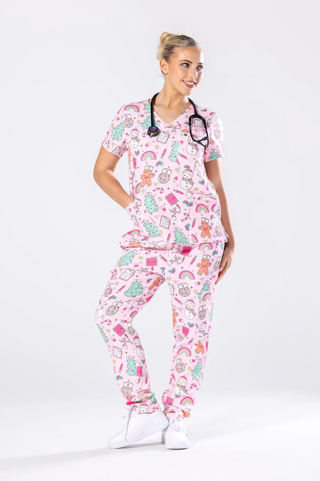 Festive Ward Scrub Set