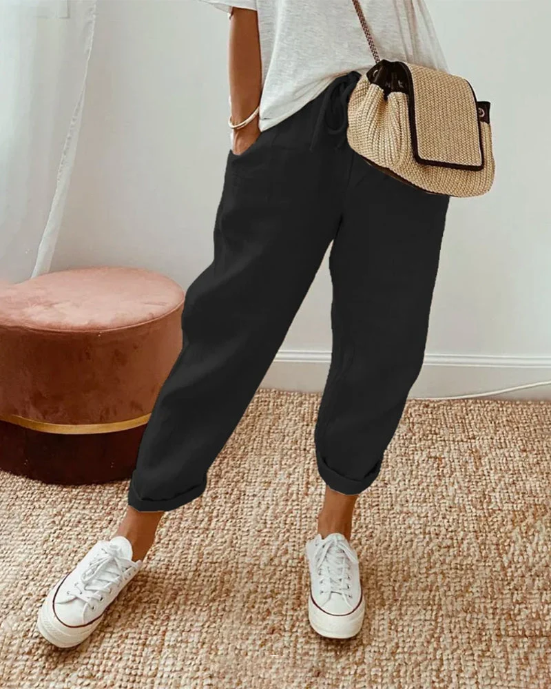 Nat��rliche Texturhose Anti-Transpiration L?ssig & elegant