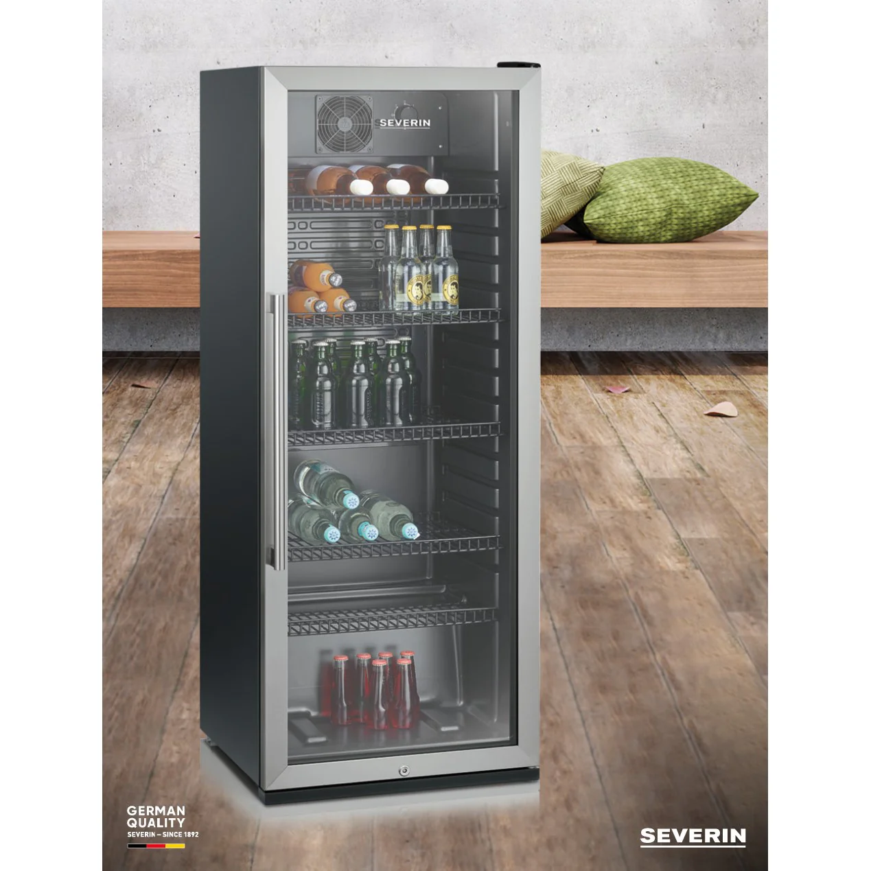 Severin Flaschenkühlschrank FKS8841, 237 Liter