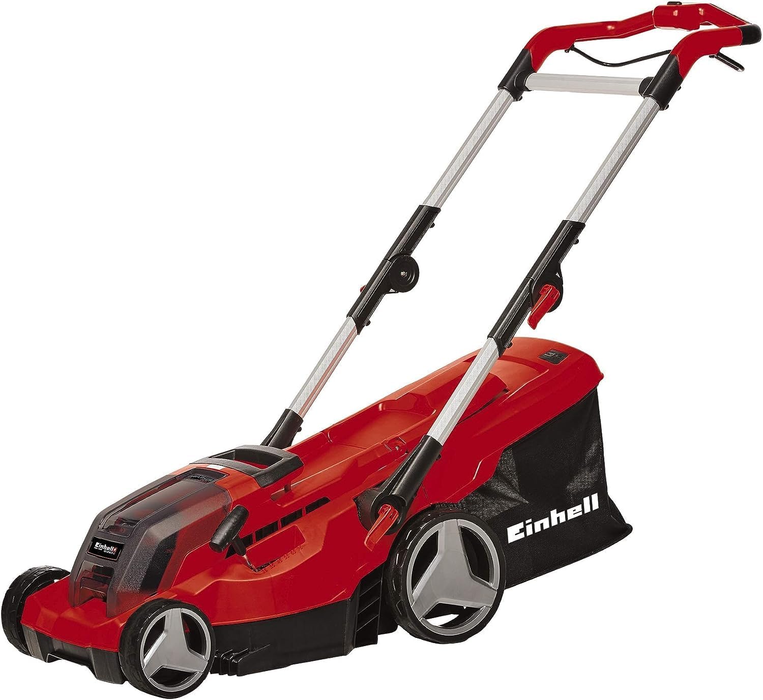 Einhell Akku-Rasenmher GE-CM 36/37 Li-Solo Power X-Change (36 V, 37 cm Schnittbreite, bis 400 m, 45L Grasfangkorb, 25-75 mm Schnitthhe, ohne Akku)