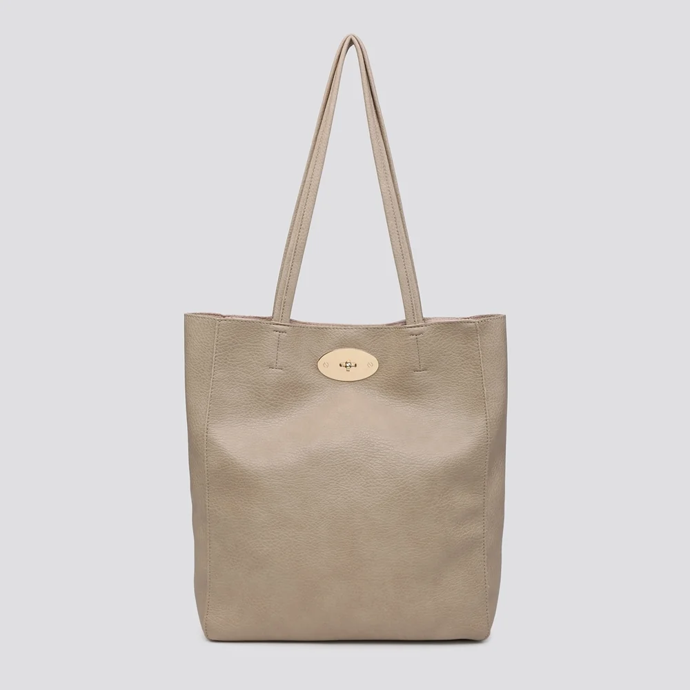 Bella Classic Tote Bag | Beige