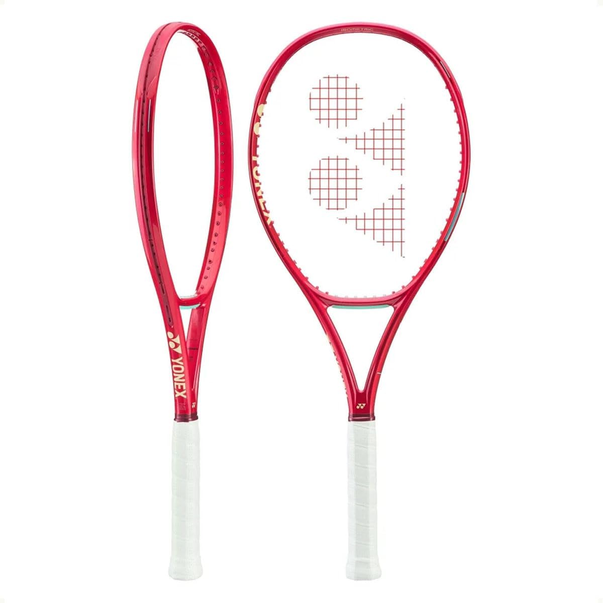 YONEX VCORE 100 Tennisschläger – 300 g – Mo2026 – Ruby Red – Performance Racket mit maximalem Spin, Power & Kontrolle – Profi Tennisschläger für Training & Match - unbesaitet!