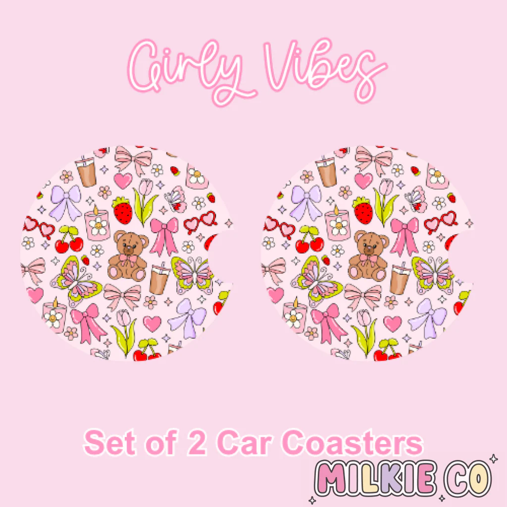 Car Coasters (2pcs)