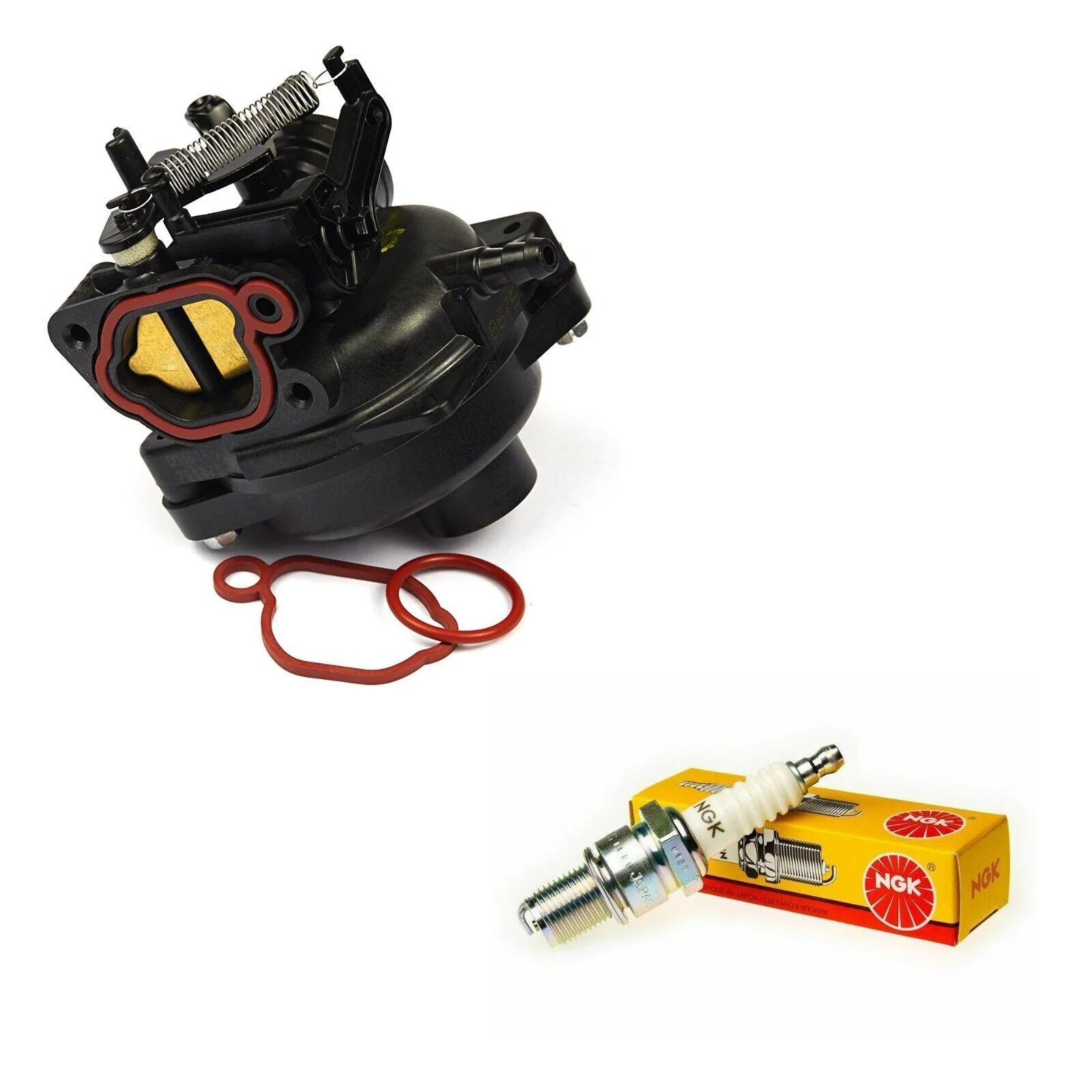 NGK Spark Plug Carburetor For Craftsman M210 Lawn Mowers CMXGMAM1125501 140cc