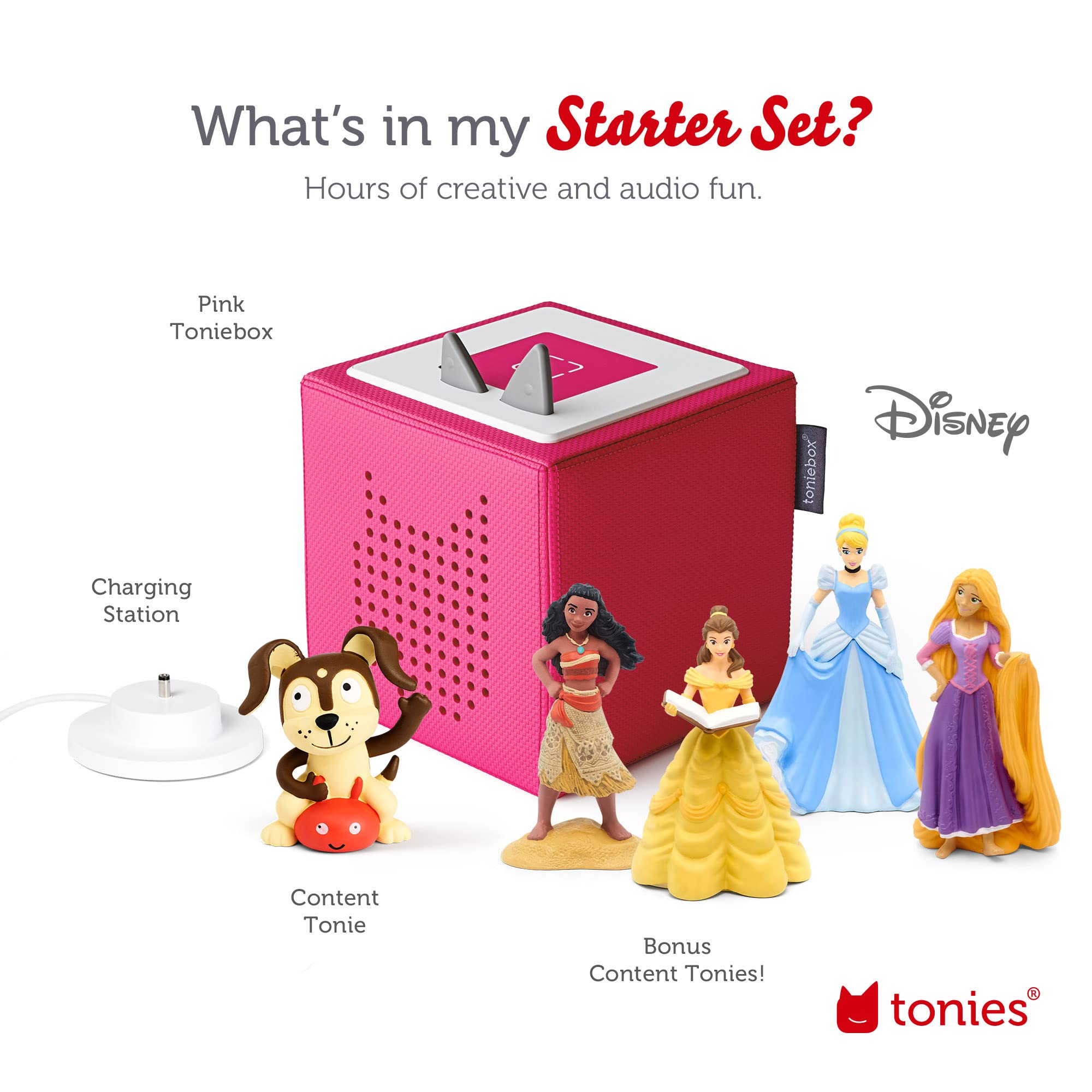 Toniebox Starter Cinderella Tangled Playtime
