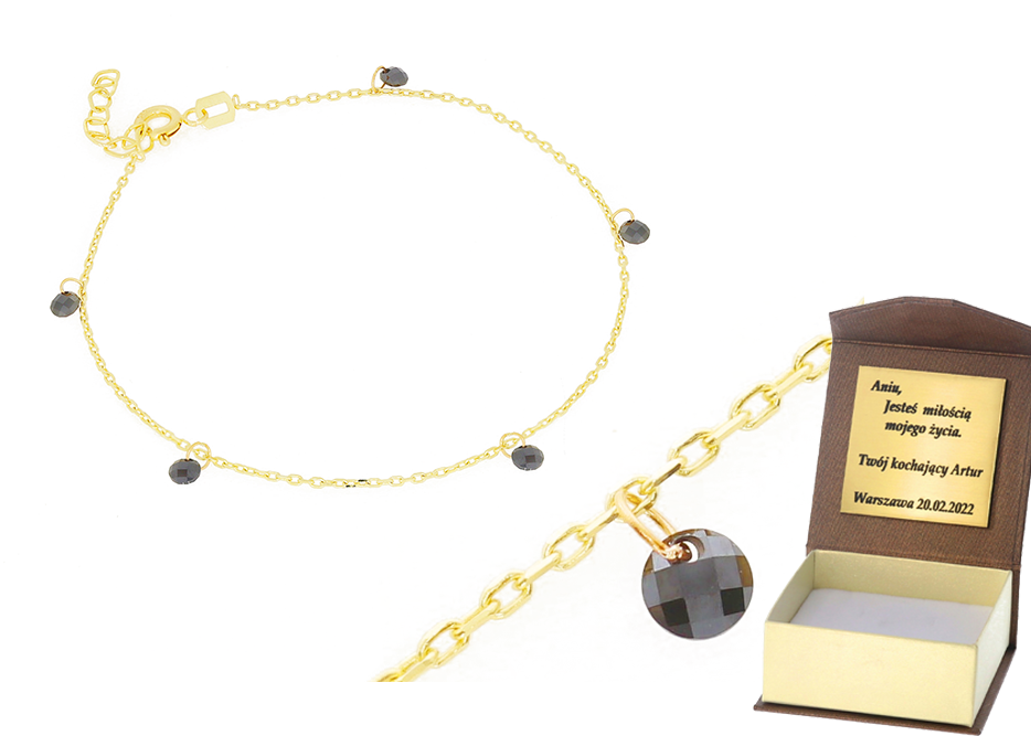 Złota bransoletka Próby 585