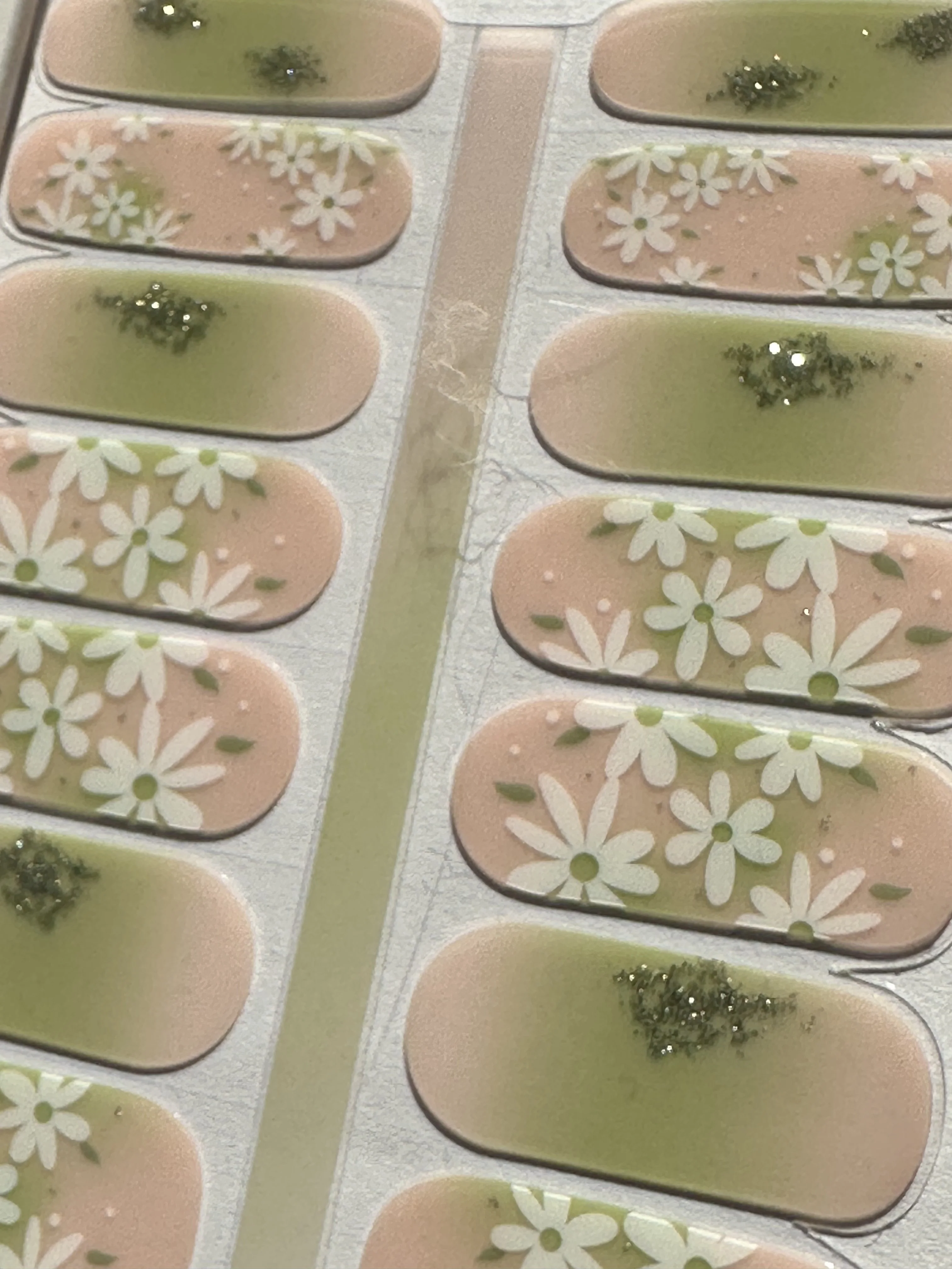 White Daisies Gel