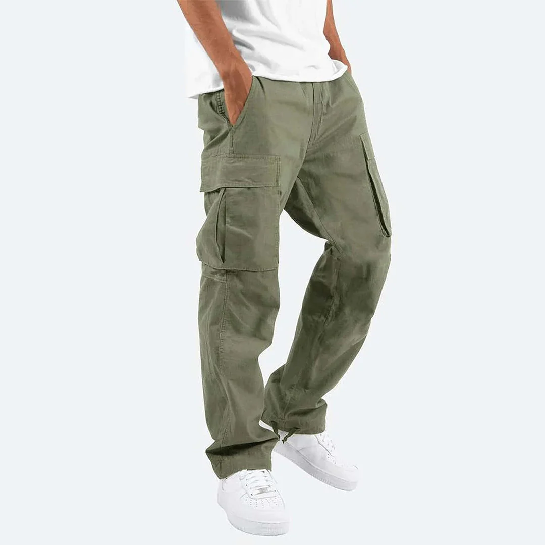 Multifunktionale Herren-Cargohose mit mehreren Taschen