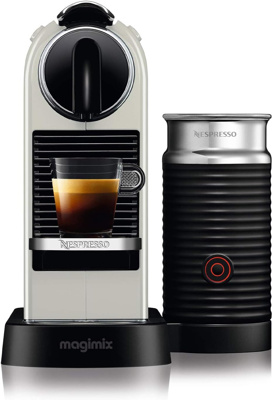Nespresso Magimix 11319 Citiz und Milchkaffeemaschine, Weiß